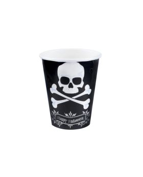 Midnight Dreary Halloween Party Cups, pk18