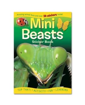 Mini Beasts Sticker Book