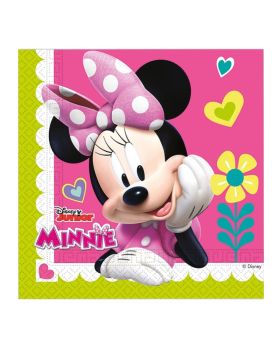 Disney Minnie Mouse Napkins 33cm x 33cm, pk20