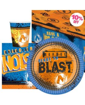 NERF Party Tableware Pack for 8