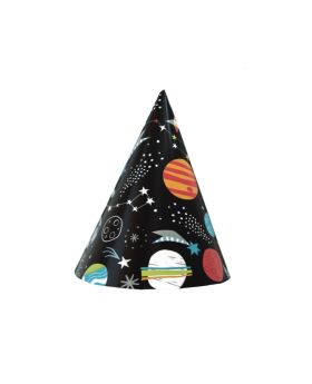 8 Outer Space Party Hats