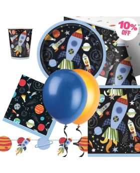 Outer Space Party Ultimate Party Pack for 8