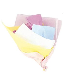 Pastel Coloured Assorted Tissue Paper, pk10