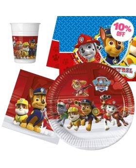 Paw Patrol Party Tableware Pack for 8