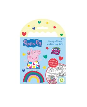 Peppa Pig Carry Along Colouring Set