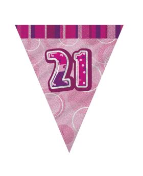 Pink 21st Birthday Party Decorations
