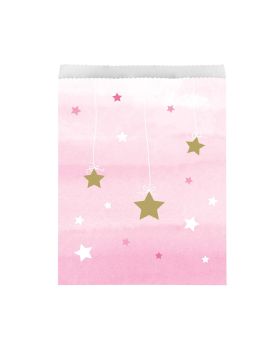 One Little Star Girl Paper Treat Bag