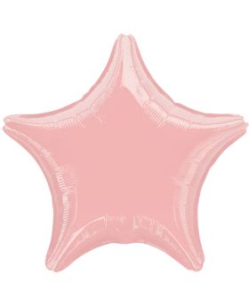 Pink Pearl Star Foil Balloon