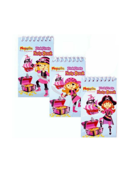 Pink Pirate Notepad
