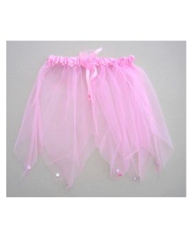 Pink Net Tutu with Stones