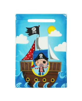 Little Pirate Ahoy Treat Bags, pk10