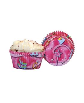 50 Princess Cupcake Cases