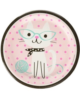 8 Purrfect Party Dinner Plates