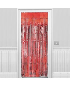Red Door Curtain