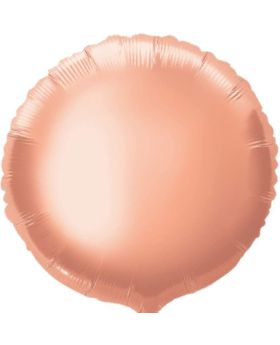 Rose Gold Round Foil Balloon 18"