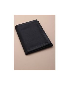 Plain black wallet