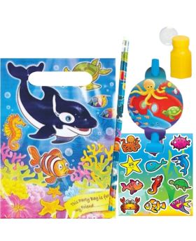 Filled Sealife Themed Party Bags