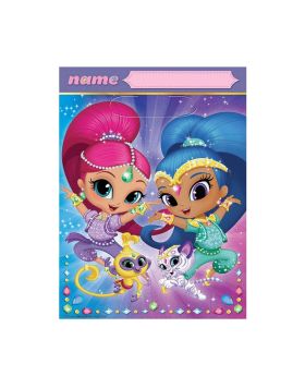 Shimmer & Shine Party Bags, pk8