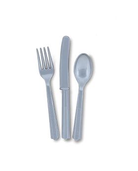 Silver Cutlery Set for 6