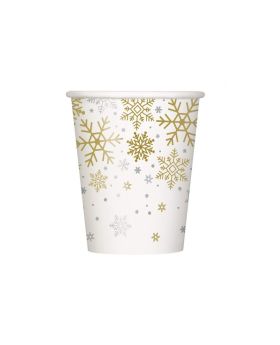 Snowflake Designed Cups