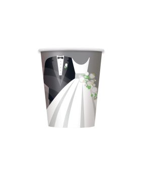 8 Silver Wedding Cups