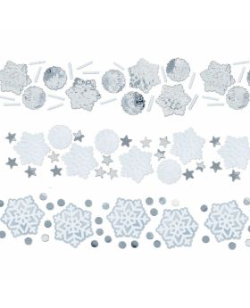 Snowflakes 3-Pack Confetti