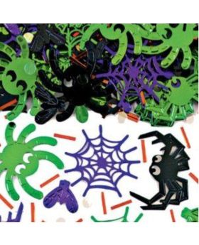 Spider Embossed Confetti Mix