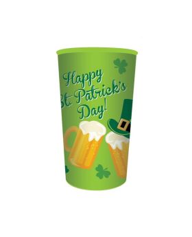 St. Patrick's Day Large Plastic Cup 
