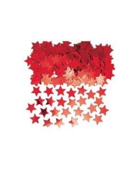 Stardust Red Confetti