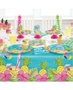Summer Flamingo Party Tablecover