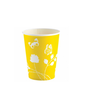 Summer Yellow Paper Cups