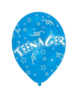 Teenager Latex Balloons 11", pk6