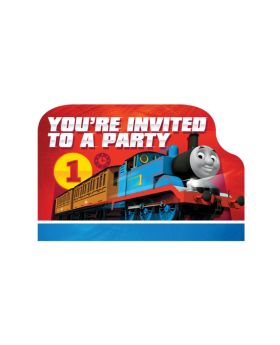 Thomas & Friends Party Invitations, pk8