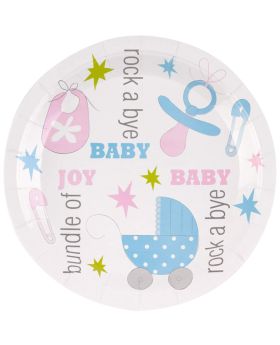 Baby Shower Plates