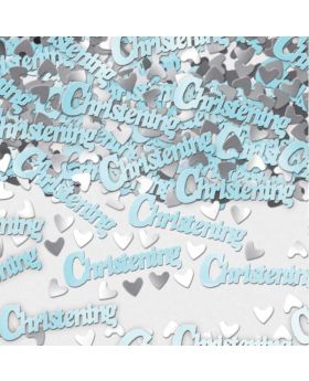 Blue Christening Confetti