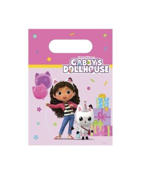 Gabby's Dollhouse Paper Party Bags, pk4