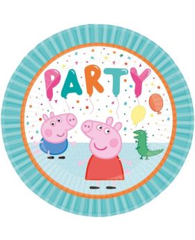 Peppa Pig Party Plates 23cm, pk8