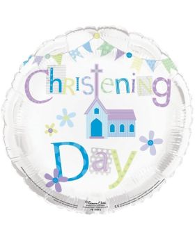 Christening Foil Balloon 18"