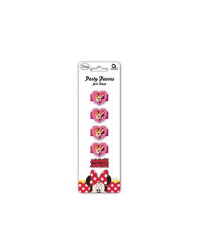 Minnie Mouse Gem Rings, pk4