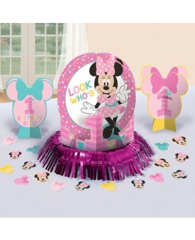 Minnie Mouse Fun to Be One Table Decorations Kit, pk4