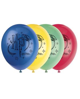NEW Harry Potter Latex Balloons 12", pk8