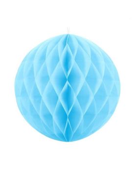 Light Blue Honeycomb Ball 20cm
