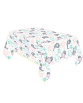 Narwhal Party Tablecover 1.2m x 1.8m
