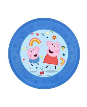 Peppa Pig Messy Play Reusable Plates 21cm