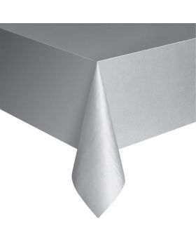 Value Grey Plastic Tablecover
