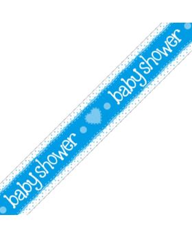 Baby Shower Blue Banner 2.75m