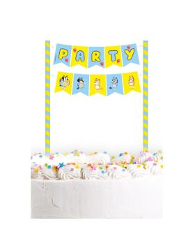 Bluey Party Cake Bunting