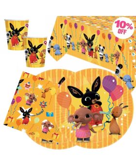 NEW Bing Party Tableware Pack for 16