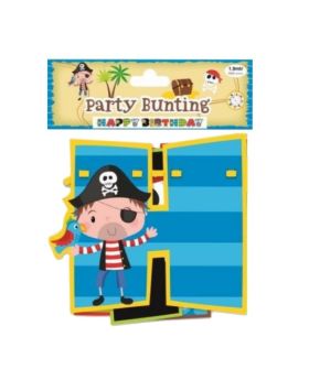 Little Pirate Ahoy Letter Banner 2.1m