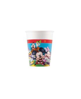 Disney Mickey Mouse Rock the House Cups 200ml, pk8
